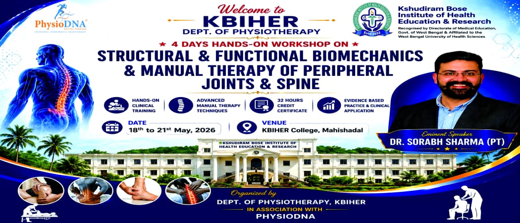 STRUCTURAL & FUNCTIONAL BIOMECHANICS & MANUAL THERAPY OF PERIPHERAL JOINTS & SPINE